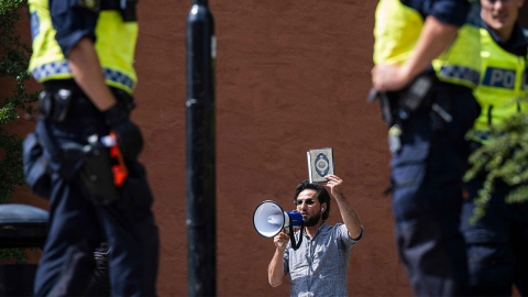 '코란소각' 스웨덴 논란..."혐오 행위" vs "표현 자유"
