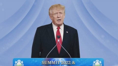 트럼프, 통일교 행사서 강연하고 25억 받아...두 차례 연설