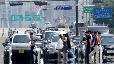  폭우 뒤 폭염...전국 대부분 지방에 폭염주의보