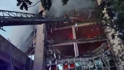 모스크바 겨냥한 드론…조여오는 전쟁 공포