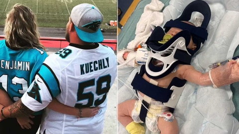 생후 3주 신생아, 야구장서 파울볼 맞고 두개골 골절