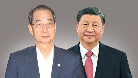  中 항저우서 한 총리-시진핑 양자 면담 시작
