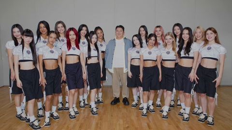 하이브 글로벌 걸그룹 연습생 방한...팬들과 첫 만남