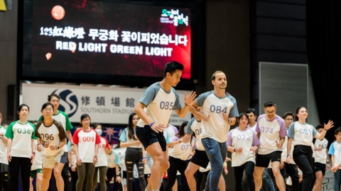 여전한 ‘오징어 게임’ 인기…홍콩서 열린 두 번째 ‘오징어 올림픽’