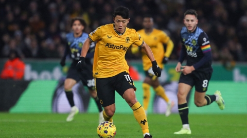 '8호골 터졌다' 황희찬, 번리전 팀 승리 견인...득점 공동 4위