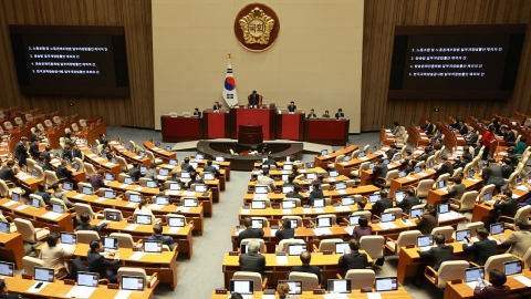  '노란봉투법·방송3법' 국회 재표결 결과 최종 부결