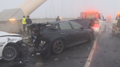 "블랙아이스 40중 추돌…세종시 책임 크다" 비판 나오는 이유