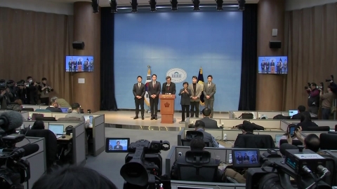 민주 탈당 3인, '미래대연합' 창당 돌입...박원석·정태근 동참