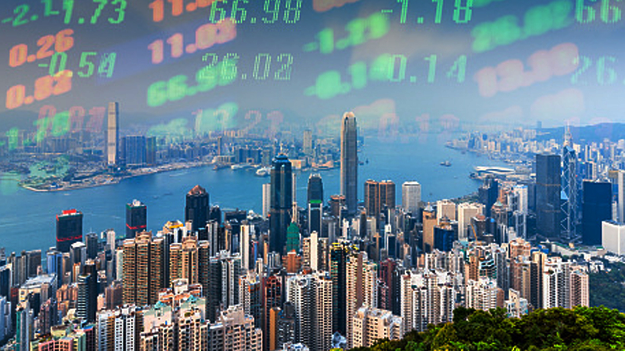 홍콩H지수, 연이은 추락...