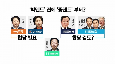[뉴스라이브] 이준석-양향자 합당 선언...설 전에 '빅텐트' 성사되나?