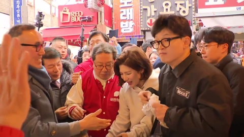 한동훈, 구리 찾아 "경기 행정구역 재편, 적극 진행"