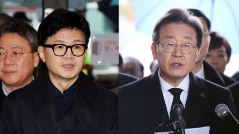 이재명 "준연동제 안에서 승리"...한동훈 "왜 이재명 눈치 봐야하나"