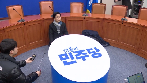 민주 노웅래, 전략 지역 선정 반발...무기한 단식농성 돌입