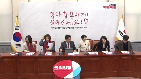 與, 양육비 이행 강화 공약..."국가 선지급·추후 추징"