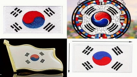 태극 문양 뒤집히고 4괘도 멋대로…中 쇼핑몰의 ‘엉터리 태극기’