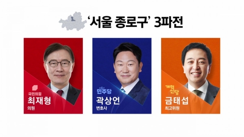[총선 승부처] '정치 1번지' 종로구 3파전...최재형 의원에 듣는다