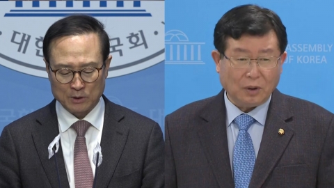 홍영표-설훈 "새로운미래와 함께 하는 방안 논의"