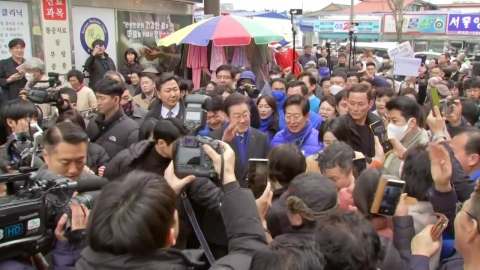 총선 D-30 격전지 총력전...'무당층' 표심 변수