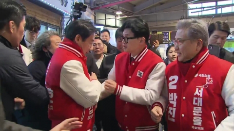 한동훈, '한강벨트' 찾아 "서서 죽겠다는 각오로 뛸 것"