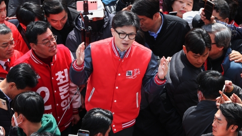 한동훈, 연이틀 수도권 공략..."야당 폭주 막을 것"