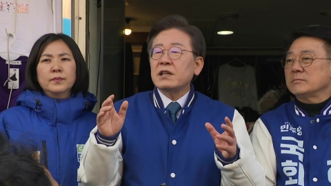 이재명, 닷새째 수도권 공략..."총선 낙관론 경계해야"