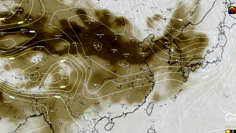 중국 강타한 황사 폭풍...대규모 모래 먼지 한반도로 직행 [Y녹취록]