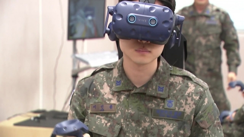 서해영공 수호 최일선의 KF-16 부대…정비 훈련도 최첨단 VR로!
