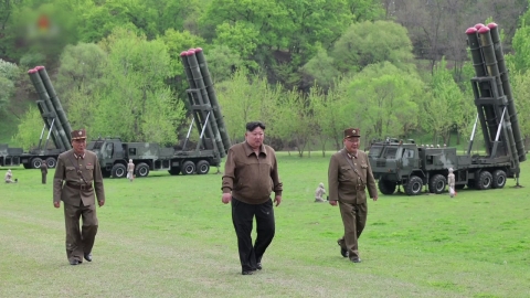 北 "초대형방사포로 핵반격 훈련…전술핵 운용 다중화"