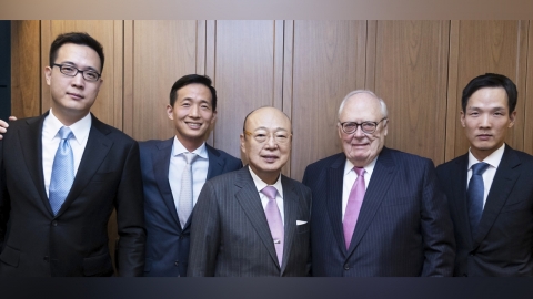 한화그룹 김승연 회장, 세 아들과 현장 행보 재개