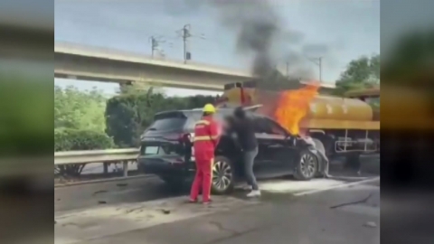"불 났는데 차문이"…中 전기 SUV 화재로 3명 사망 논란
