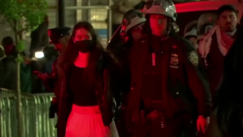 美 반전 시위 강경 진압…뉴욕서만 3백 명 체포