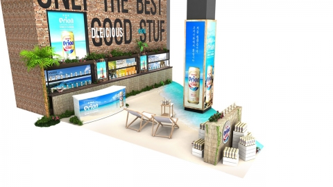 롯데아사히주류, '오리온 더 드래프트 브랜드존' 운영