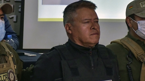 '쿠데타 시도 주역' 볼리비아 장성에 6개월 구금령