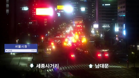  서울시청 부근 차량 인도 돌진...10여 명 사상