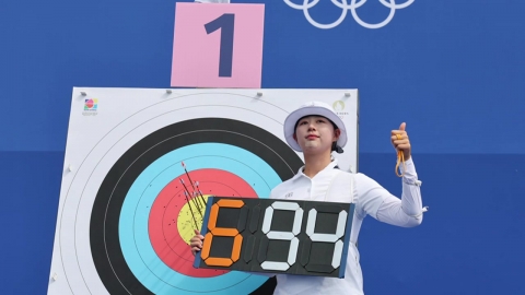 "출발이 좋다" 양궁 '신기록'...여자 핸드볼 독일에 역전승