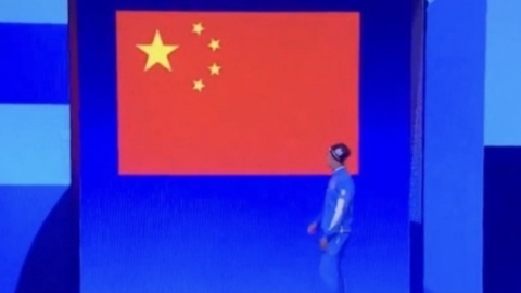 "실수 연발" 파리올림픽…아르헨 선수 등장에 中국기 띄워