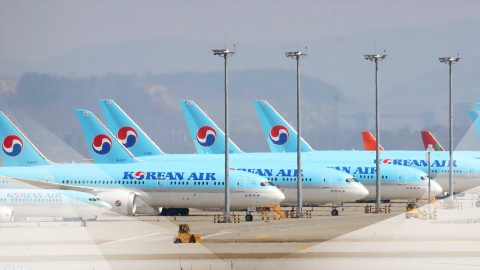  김포행 대한항공 여객기 이륙중 고장...제주공항 운항 중단