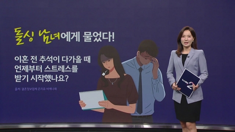 "Daughter-in-law, when are you coming this Chuseok?" Mother-in-law's call...Stress #1! [Anchor Report]