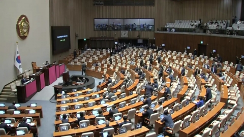 내일 본회의 전운…\'쌍특검·지역화폐법\' 쟁점