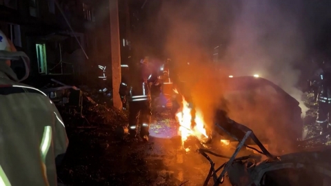 Russia's airstrike on Ukraine's Kharkiv...More than 10 people injured.