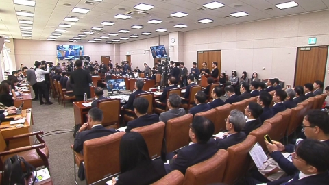 Second day of parliamentary audit... 'Lee Jae-myung trial vs suspicion of First Lady Kim' battle