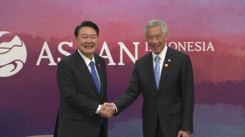 South Korea-Singapore summit...MOU and joint announcement of 'cooperation' soon