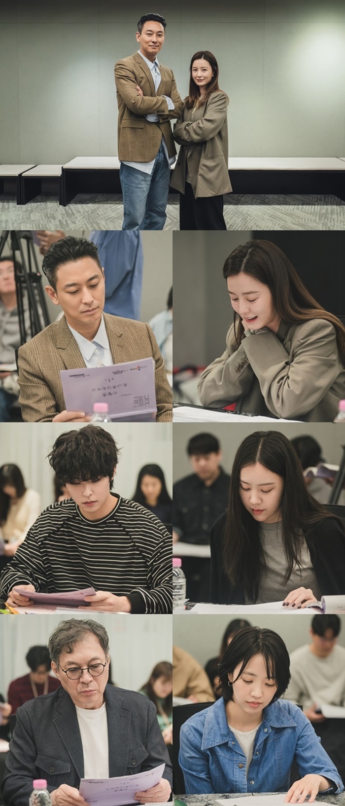 "Love Is on a Single Tree Bridge" premieres on November 23rd...Joo Ji-hoon and Jung Yu-mi revealed the script reading.