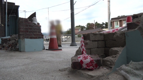 A one-ton truck rushes to the sidewalk...One dead and two injured.