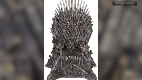 Iron Throne in Game of Thrones, bid for 2 billion won at U.S. auction