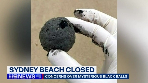 Sydney beach closed...The estimated oil waste 'black ball' is flooding in.