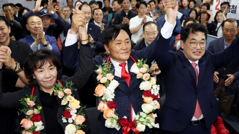 [Breaking News] Incheon Ganghwa County by-election, Park Yong-chul, candidate for People's Power