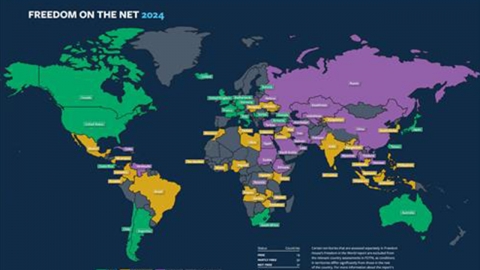 South Korea, Internet Free World's 21st... "Government Attacks Independent Media"