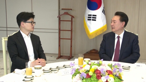 [Breaking News] Yoon Suk Yeol President meets with Representative Han Dong-hoon next Monday