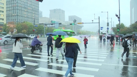 찬 공기 남하, 기온 뚝…가을 짧고, 추위 일찍 온다